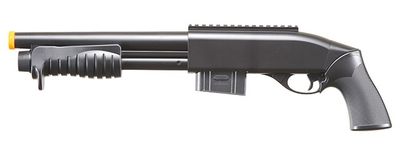 Double Eagle M401 Pump Action Airsoft Spring Shotgun