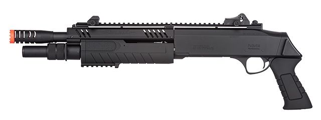FABARM STF/12 Short Barrel Airsoft Shotgun, COLOR: Black