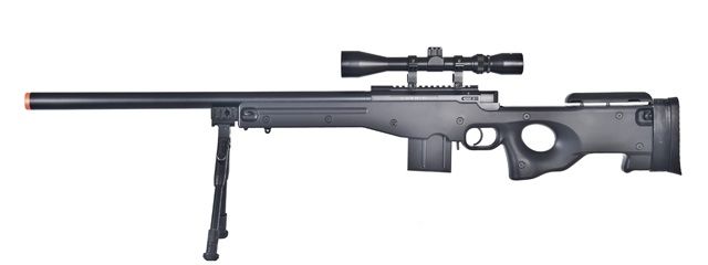 WELL Airsoft L96 AWS Bolt Action Rifle with Bi-Pos &amp; Scope