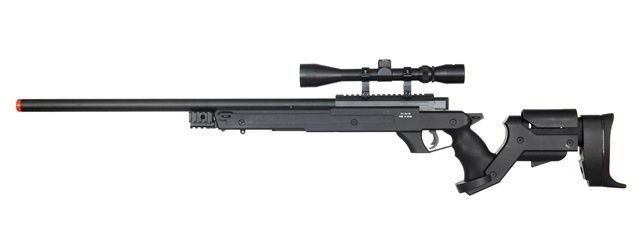 WELL MB04BA Bolt Action Airsoft Rifle with Scope