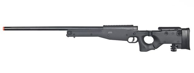 WELL MB08BBIP L96 AWP Bolt Action Airsoft Rifle with Folding Stock &amp; Bi-Pod