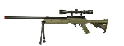 Wellfire Aps SR-2 Modular Bolt Action Airsoft Sniper Rifle with Scope