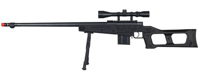 WellFire MB4409 MK96 Covert Bolt Action Airsoft Sniper Rifle