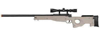 WellFire MK96Bolt Action AWP Airsoft Sniper Rifle with Scope