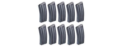 Elite Force Pack of 10 140 Round M4 Mid-Capacity Airsoft Magazines