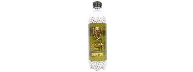 Elite Force 0.28g 2700 Round Premium 6mm Airsoft BBs