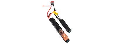 Lancer Tactical 11.1V 1500mAh 20C Nunchuck Lipo Battery - Deans Connector