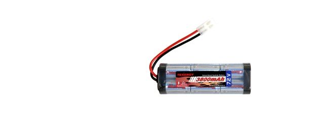 NIMH7.2V3800-ST 6S Flat Battery w/ Standard Tamiya