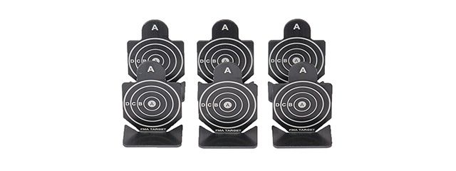 Metal Shooting Targets - Type A - Set of 6