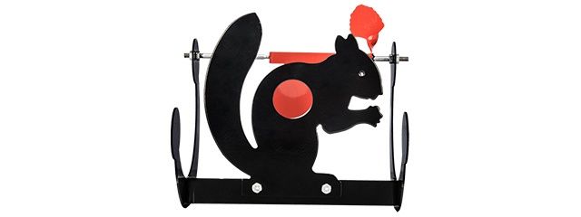 Steel Swirling Squirrel Airsoft Target