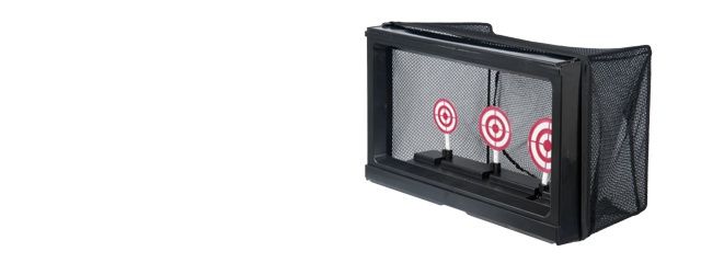 Airsoft 3 Round Shooting Target Trainer with Net