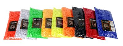 0.12g 6mm BBs, 10000 Rounds per Polybag - Mixed Colors