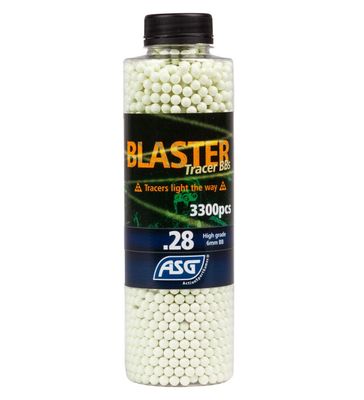 ASG 0.28g Blaster Tracer Airsoft BBs Bottle - 3,300 Rounds