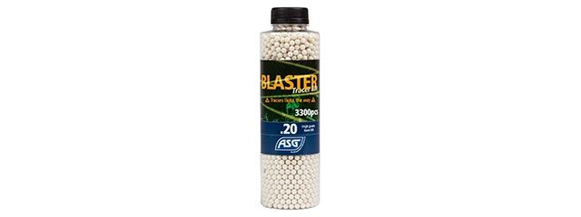 ASG Blaster Tracer 0.20g Airsoft BBs 3300 Rounds Bottle