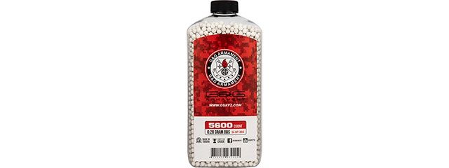 G&amp;G 0.20g Precision 6mm Airsoft BBs 5600rd