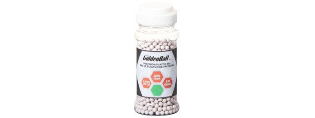 GoldenBall 1000 Round .13G Premium Grade Outdoor BBs, COUNT: 2-pack
