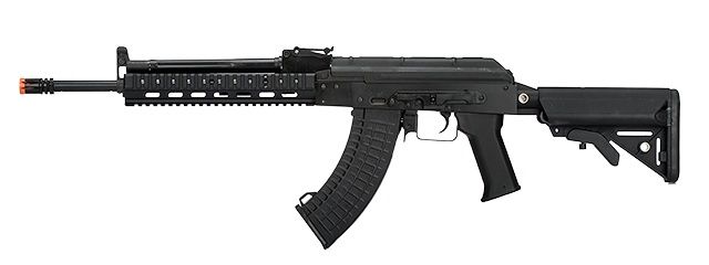 LCT Airsoft LCT-TX-MIG-AEG Steel TX-MIG Rifle with Crane Stock