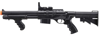 UK Arms M0681C Pump Action Shotgun with Scope and Light