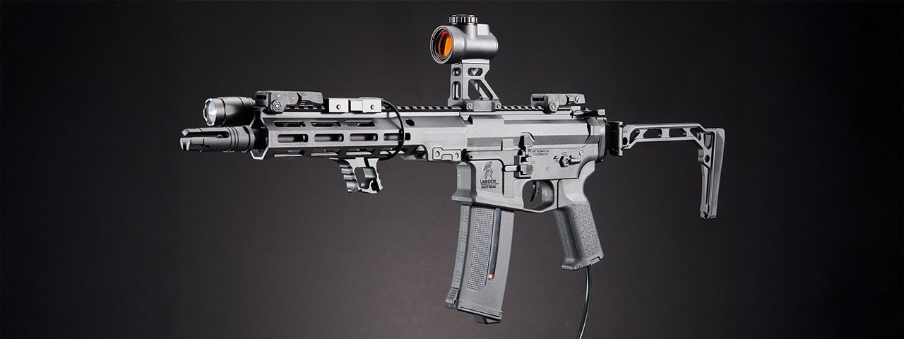 Custom Disrupt Gravity - Lancer Tactical Gen 2 Stalker 10" M4 HPA Airsoft Rifle
