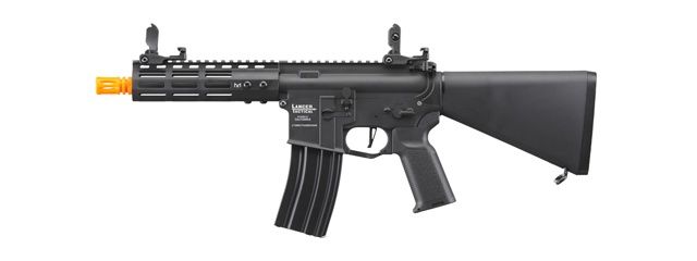 Lancer Tactical Archon 7" M-LOK Proline Series M4 Airsoft Rifle w/ Stubby Stock, COLOR: Black