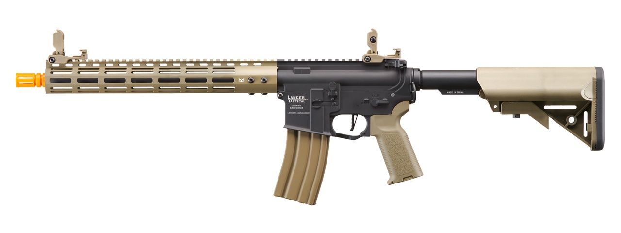 Lancer Tactical Archon 14" M-LOK Proline Series M4 Airsoft Rifle with Crane Stock