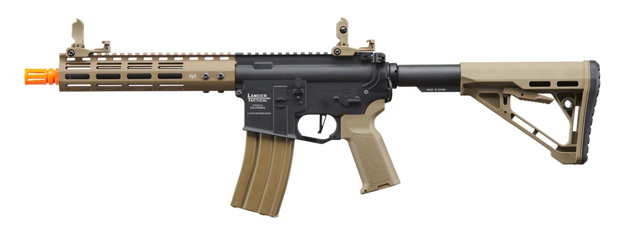 Lancer Tactical Archon 9" M-LOK Proline Series M4 Airsoft Rifle with Delta Stock