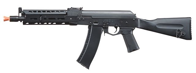 LCT Airsoft AK104 Steel AEG Airsoft Rifle with ASTER V2 SE Expert &amp; Fixed Stock