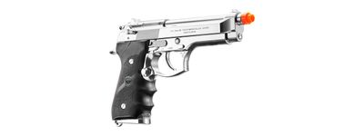 Tokyo Marui M92F Chrome Stainless Finishing Airsoft Gas Blowback Pistol