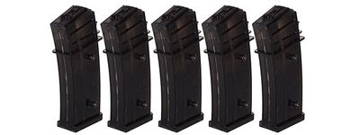Umarex H &amp; K Licensed 470rd G36 High Capacity Airsoft AEG Magazine - 5 Pack