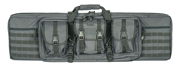Molle 42" Double Gun Case- Gray