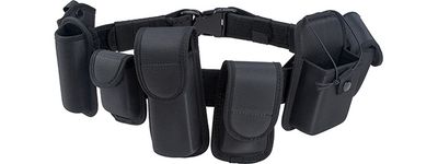 Code 11 Police Battle Belt with Hard Shell Pouches