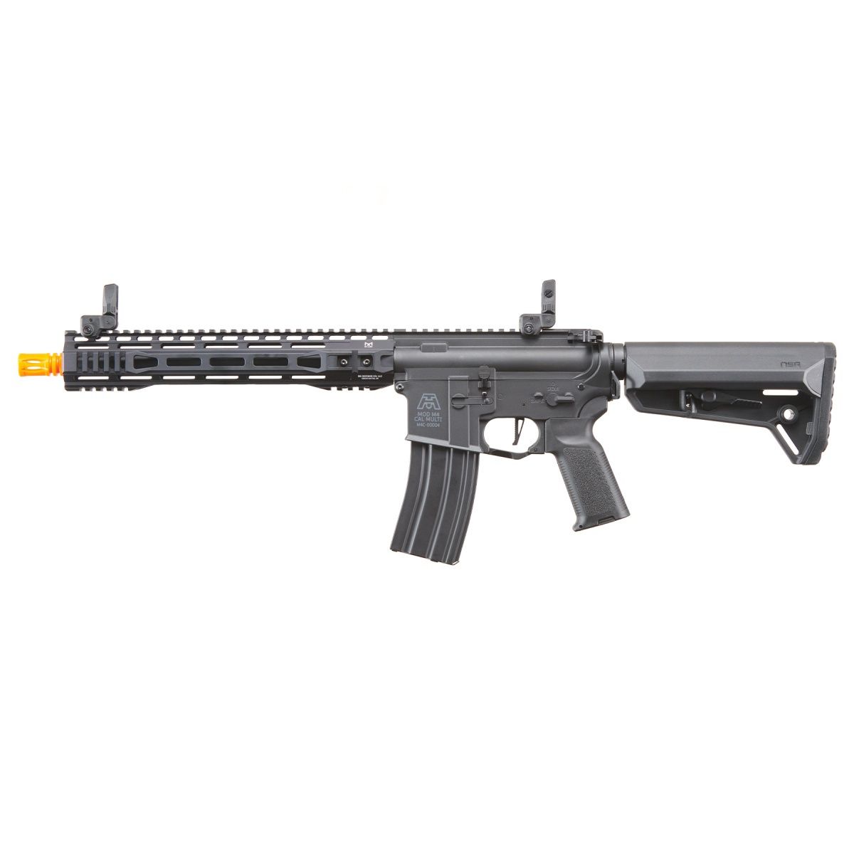 Lancer Tactical -BG Defense Type-A SPR 10" Gen 3 AEG Rifle, LENGHT: 10"
