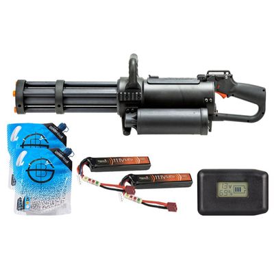 Classic Army M133 Mini Vulcan Aeg Minigun - Battery/Charger Combo