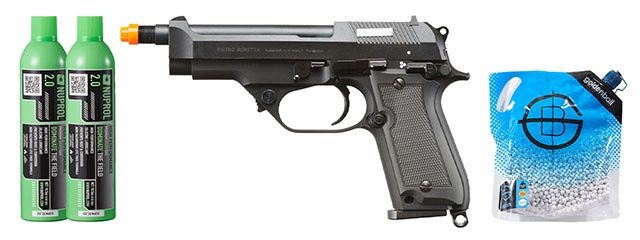 KSC M93R II Spartan System 7 GBB Pistol - Combo