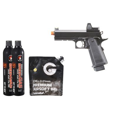 Raven Airsoft 4.3 Hi Capa + Micro Red Dot - Combo