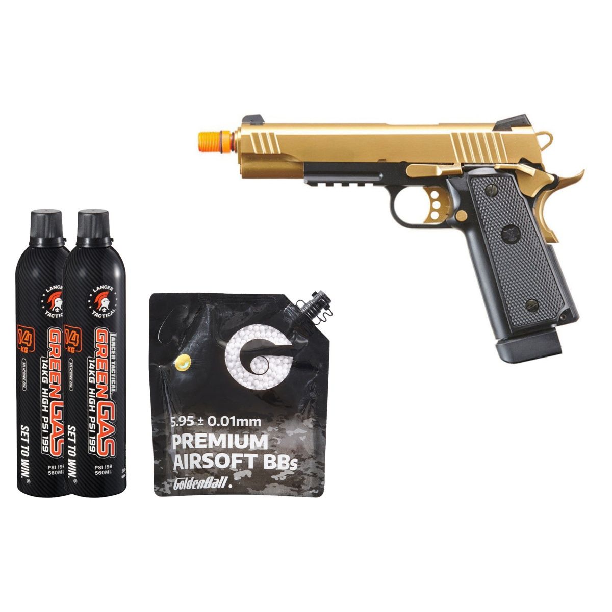 Raven Airsoft Railed R14 Hi Capa - Combo