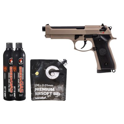 Raven R92f Gbb Pistol -  Combo