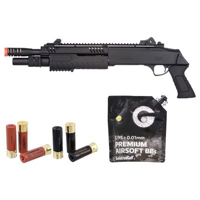 Fabarm STF/12 Short Barrel Spring Shotgun - Combo