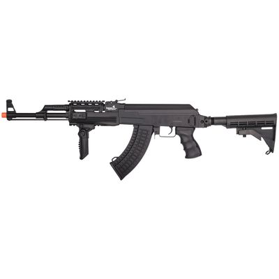 Lancer Tactical AK-47 LT-728C Airsoft AEG Rifle w/ Retractable Stock