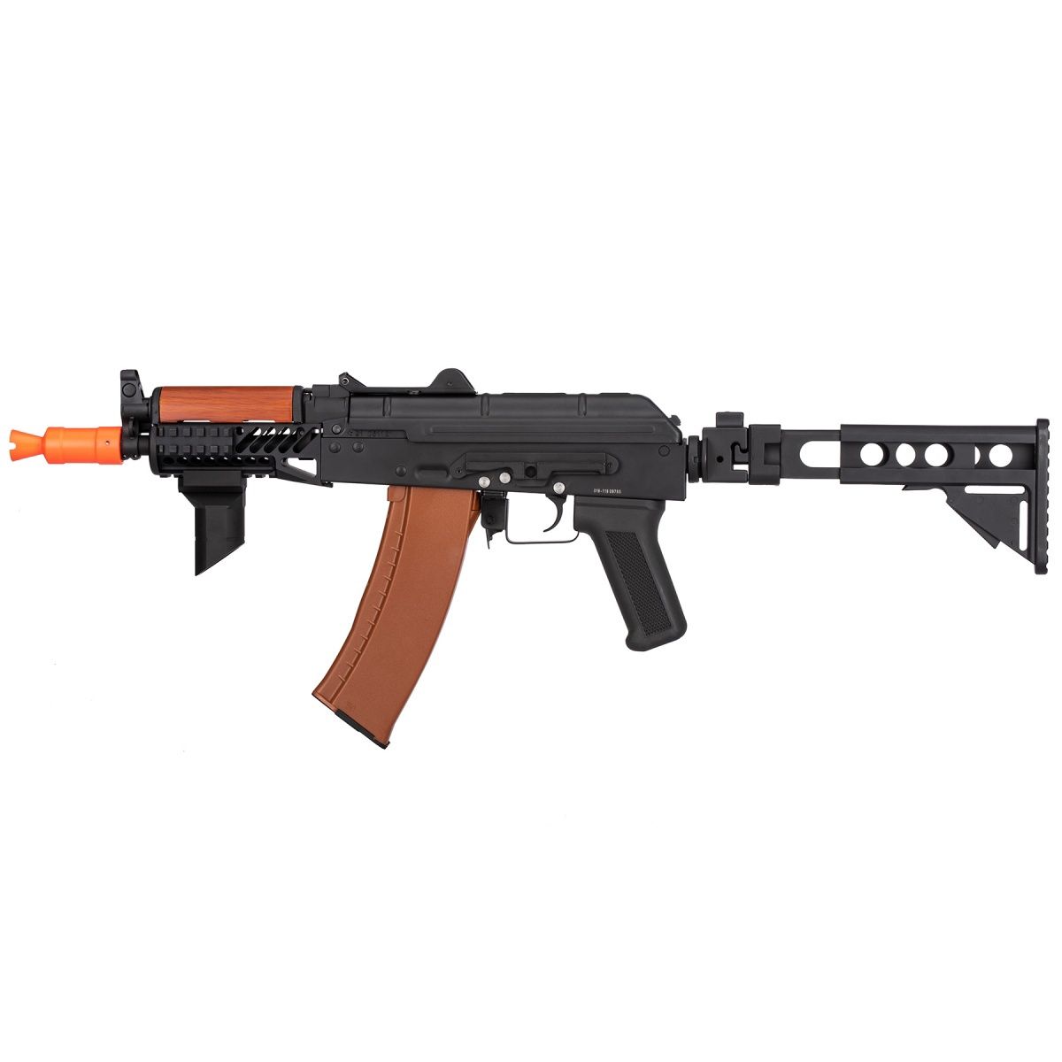 Double Bell AK74U AEG Airsoft Rifle with Retractable Folding Stock