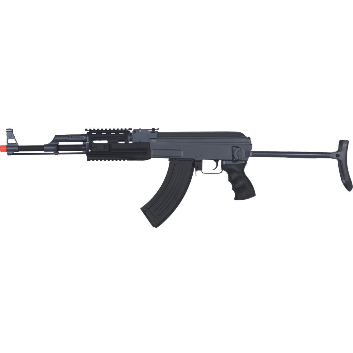 Lancer Tactical Airsoft AK47 Tactical RIS with Under Folding Stock
