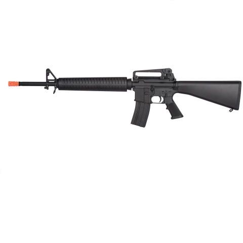 Golden Eagle M16 Lightweight Polymer GBB Airsoft Rifle - BLACK