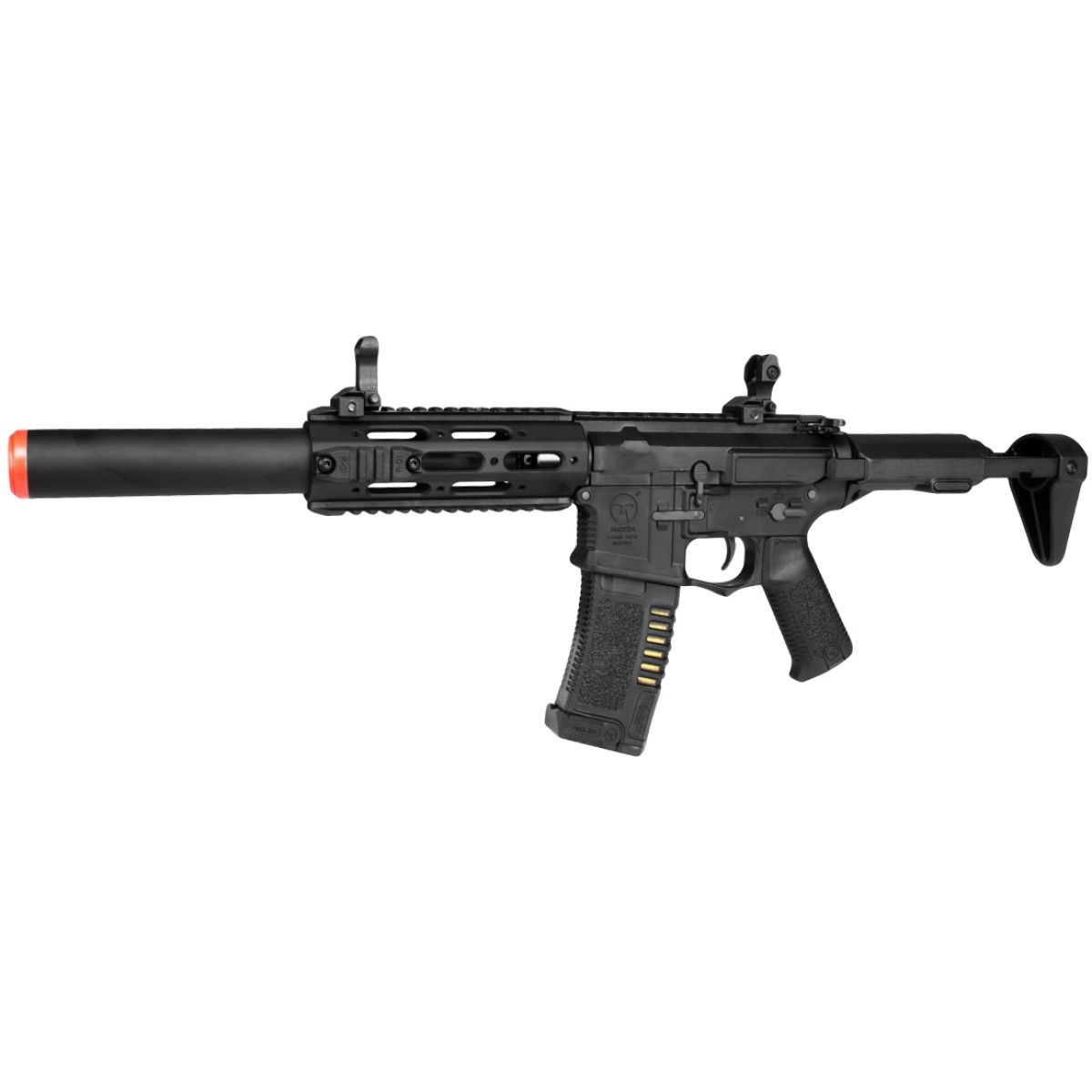 ARES Airsoft M4 Amoeba AEG Mod RIS Mock Suppressor EFCS