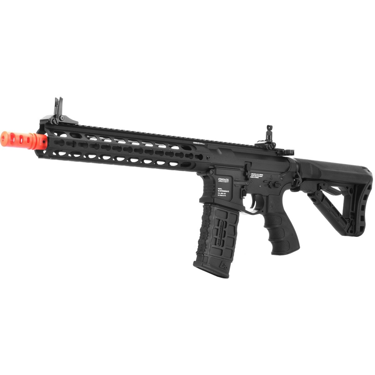 G &amp; G M4 Full Metal 12" Keymod Combat Machine GC16 Warthog AEG Airsoft RIfle
