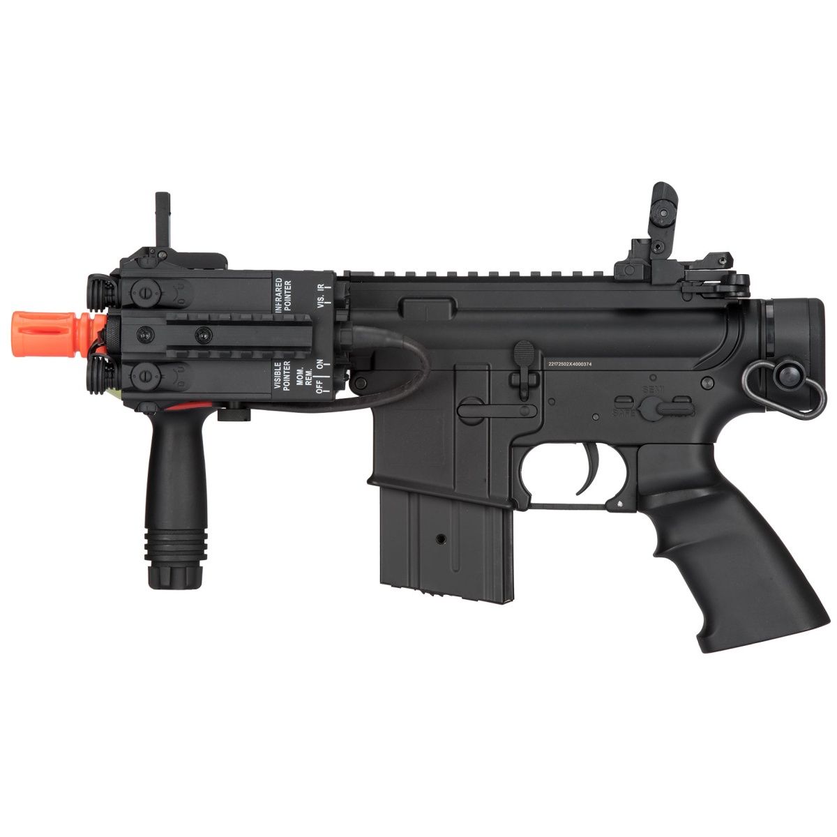 JG M4 CQB Pistol "STRYKER" Full Metal Gearbox AEG Airsoft