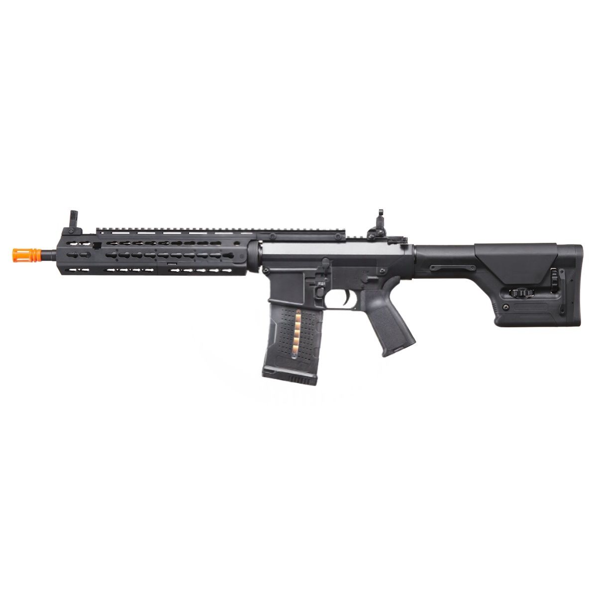 Lancer Tactical Battle X AEG Airsoft Rifle w/ PRS Precision Stock &amp; Keymod Handguard