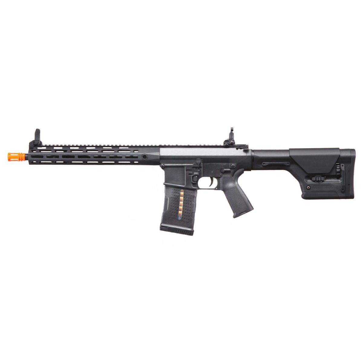 Lancer Tactical Battle X AEG Airsoft Rifle w/ PRS Precision Stock &amp; MLOK Handguard