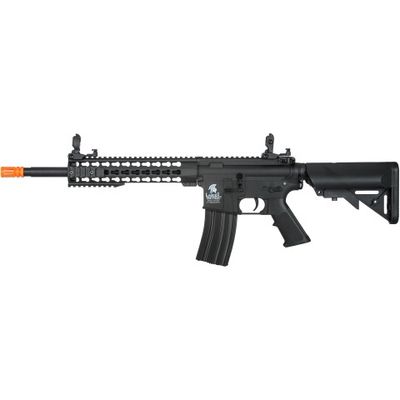 Lancer Tactical Low FPS Gen 2 10" Keymod M4 Carbine Airsoft AEG Rifle