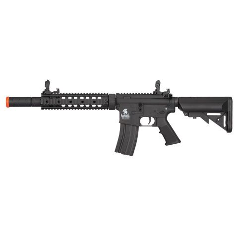 Lancer Tactical Low FPS Gen 2 10" M4 SD Carbine Airsoft AEG Rifle with Mock Suppressor