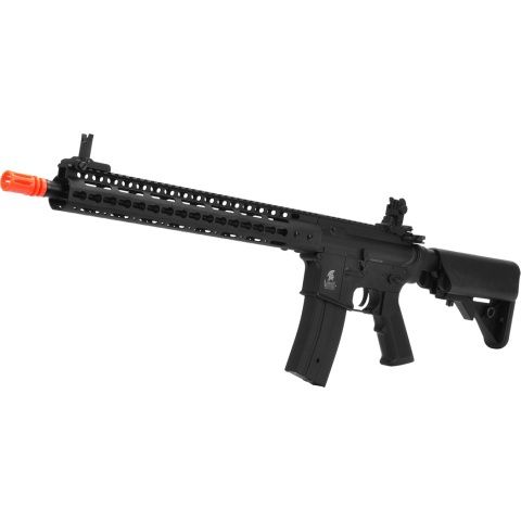 Lancer Tactical LT-14A M4 AEG w/ 15" KeyMod RIS Handguard - BLACK